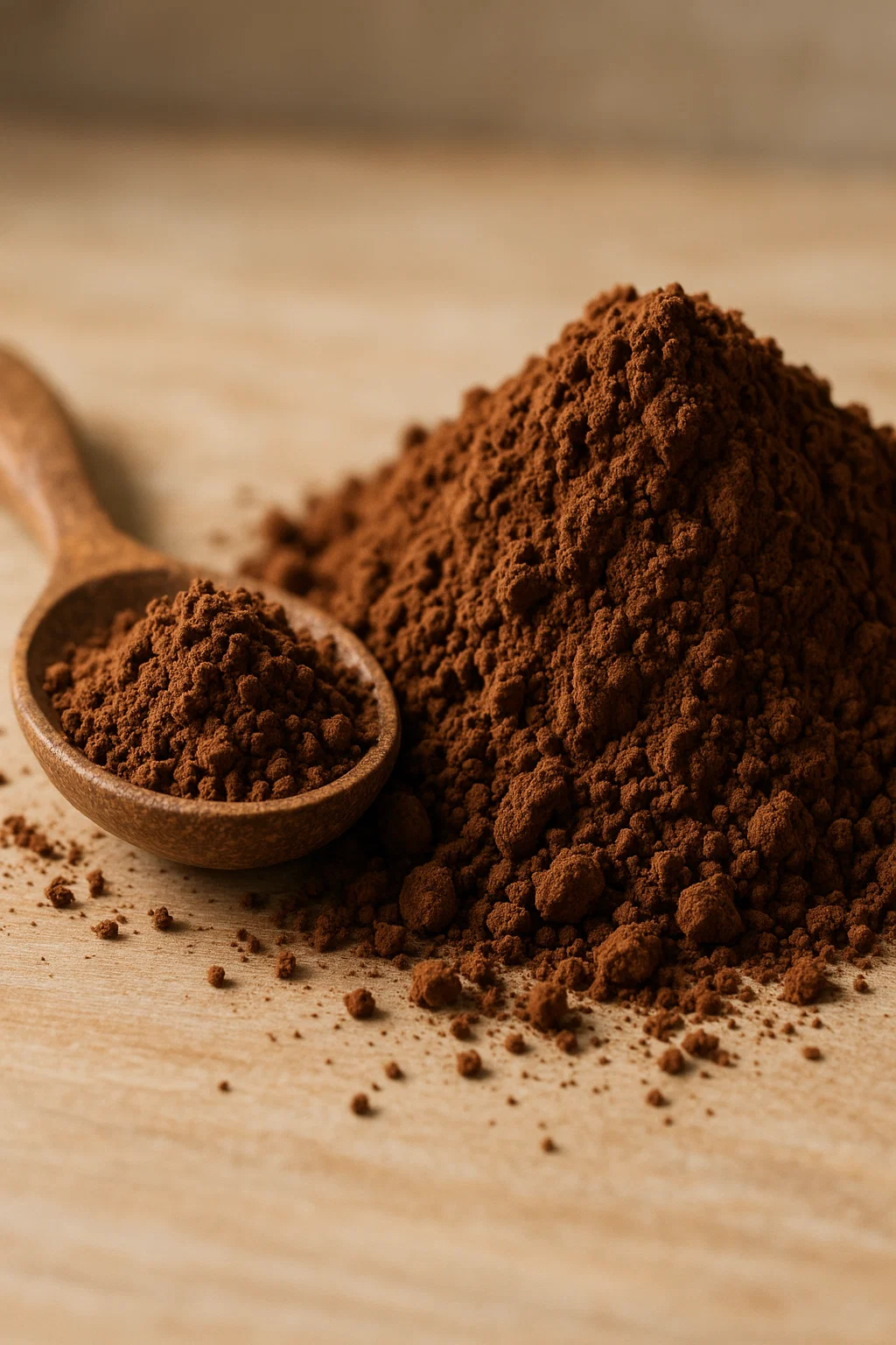 بودرة الكاكاو الخام